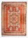 Afghan kazak oriental rug – hand-knotted: 127 x 170 cm