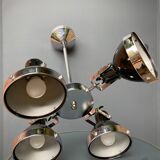 Suspension with 4 lamps of adjustable light indus