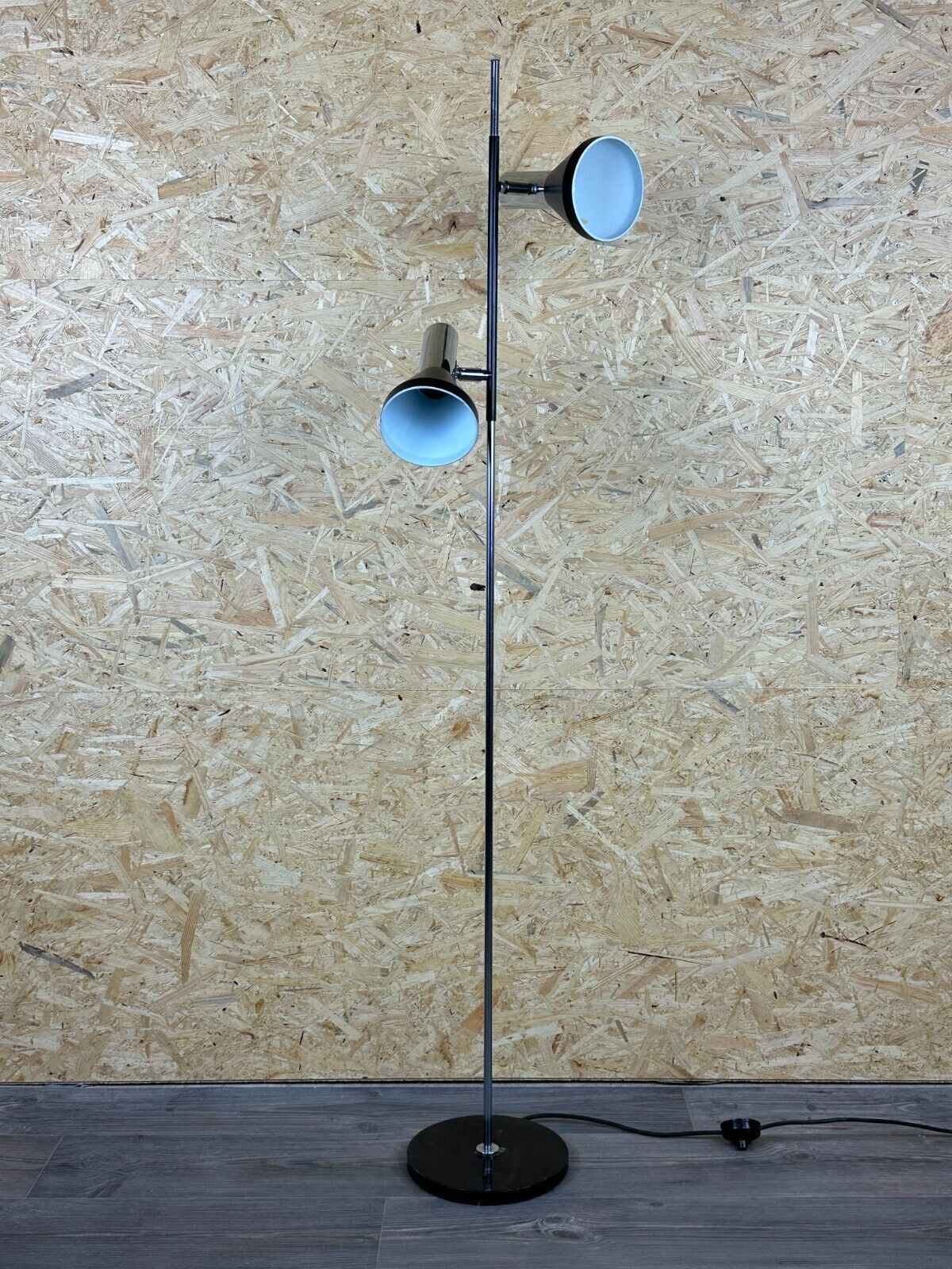 60s 70s floor lamp space age design metal