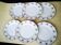 6 Assiettes plates en Porcelaine de Limoges