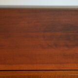 Scandinavian teak and metal sideboard