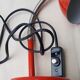 70's orange desk lamp