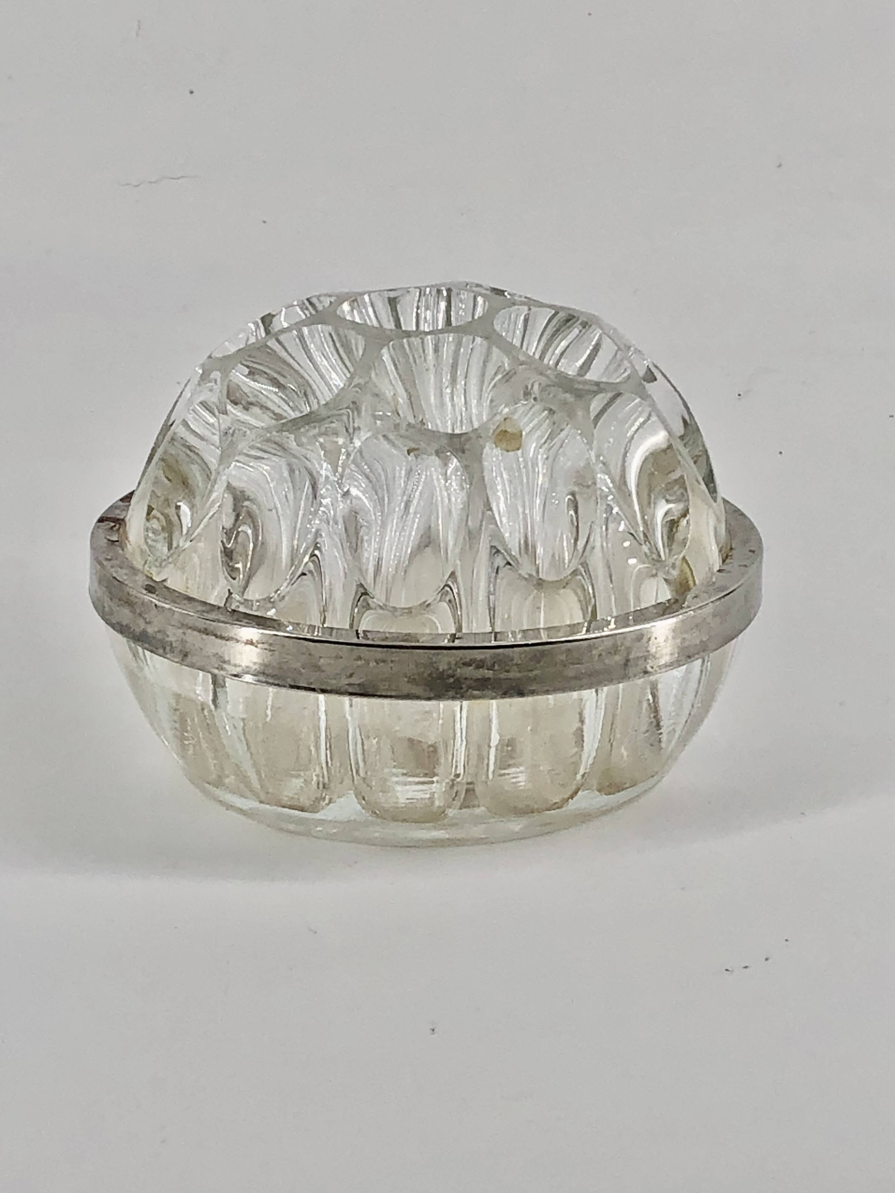 Bohemian Crystal Vase, Late 19th Century