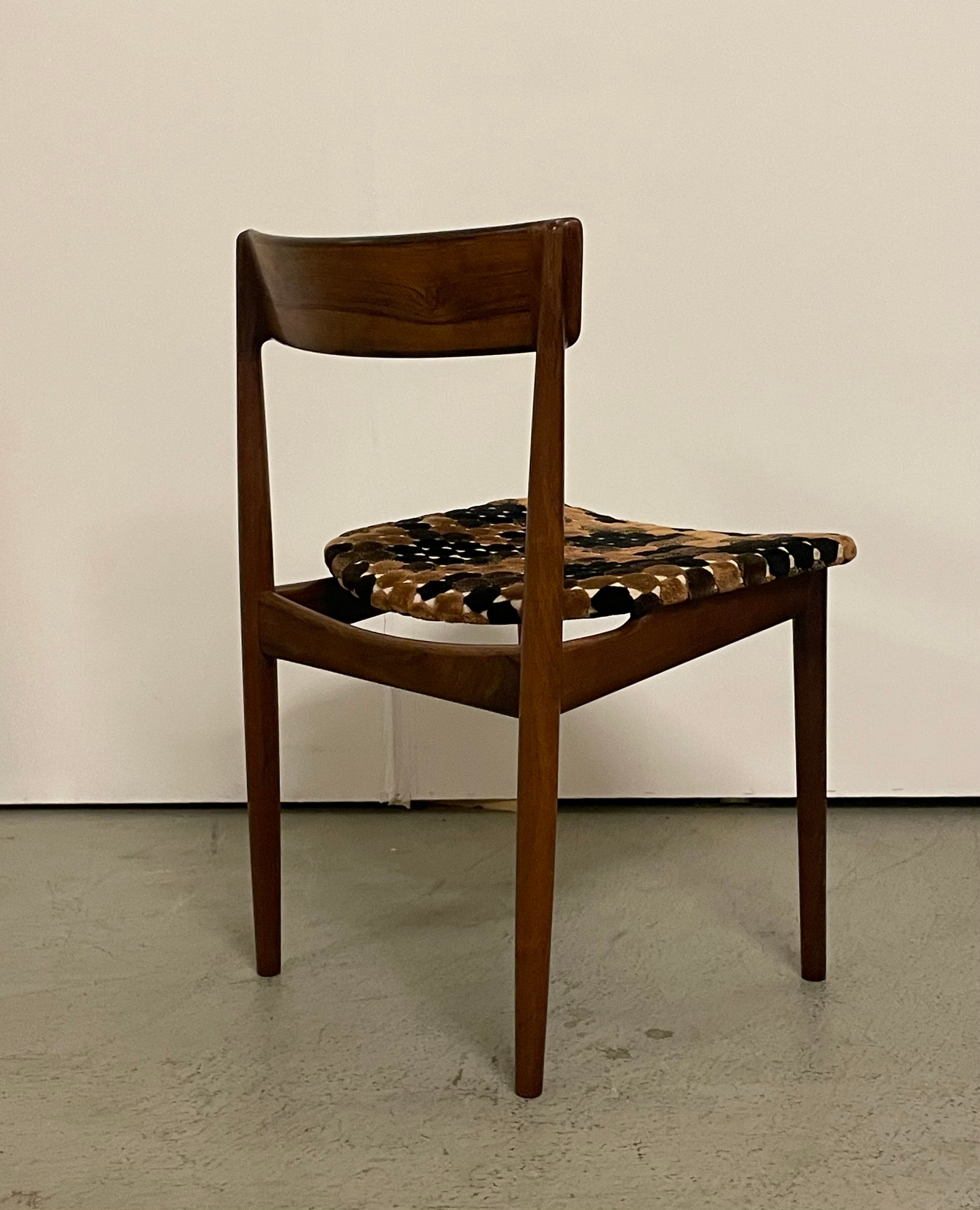 4 chaises en palissandre danoises par Hans Rosengren