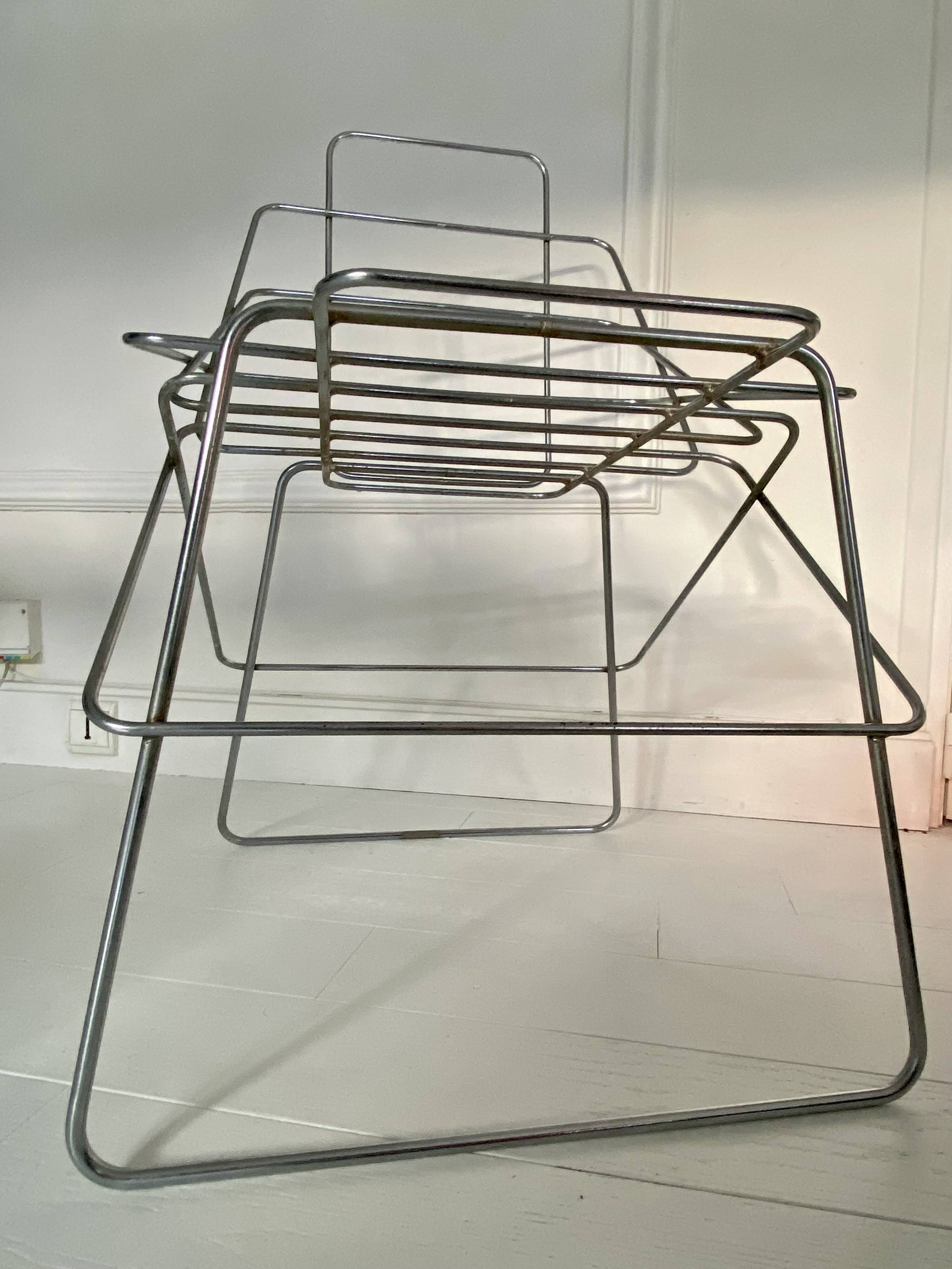 Chaise d'Enzo Mari. Fabriquée par Driade en 1972 . (Edition originale)