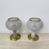 Lot de 2 lampes de table Doria leuchten, années 1970, Allemagne
