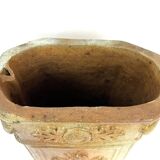 Terracotta garden fountain