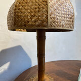 Wooden table lamp 1950