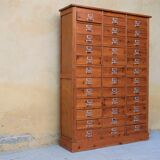 Vintage craft furniture with drawers