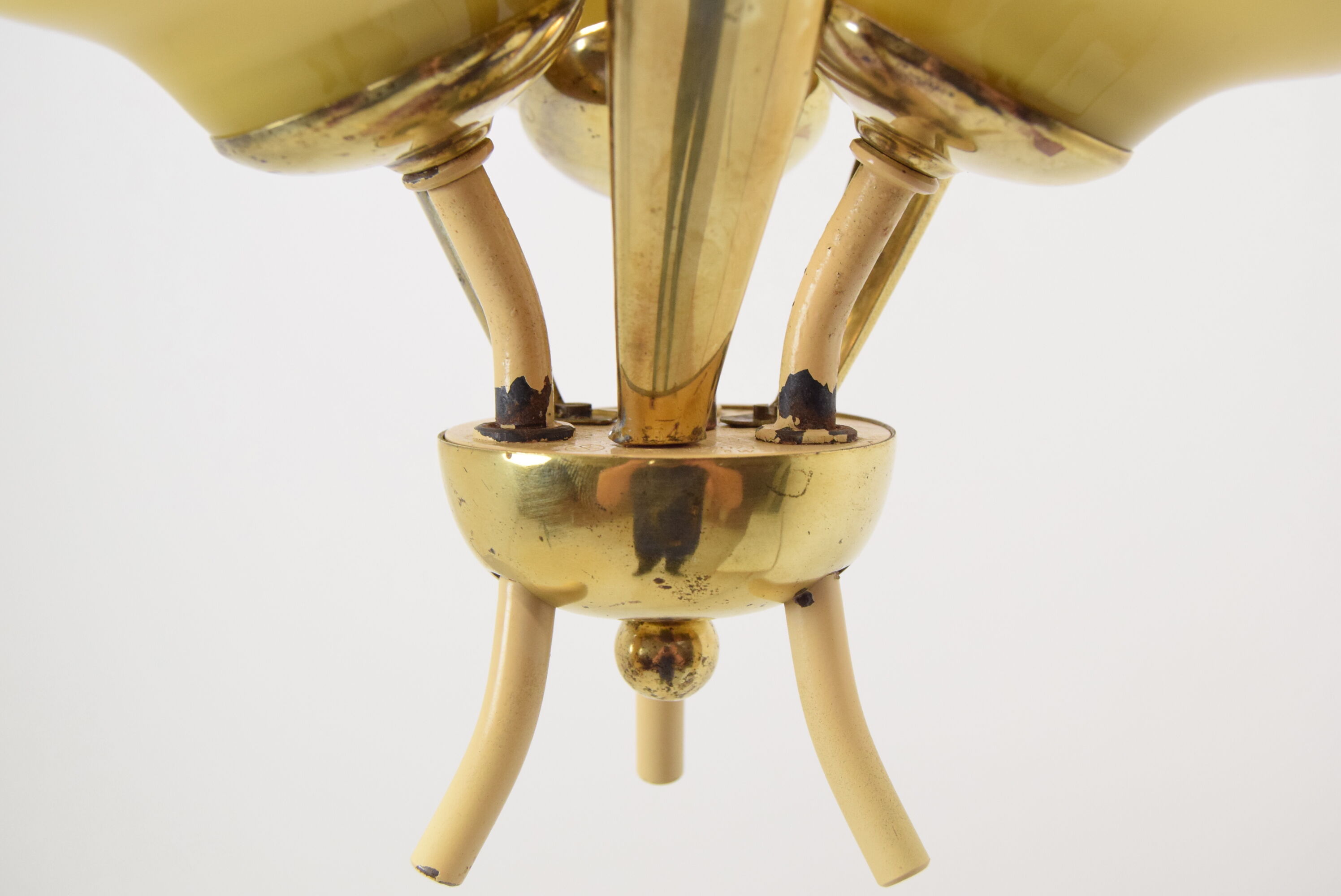 Mid-century Chandelier,Czechoslovakia,1960