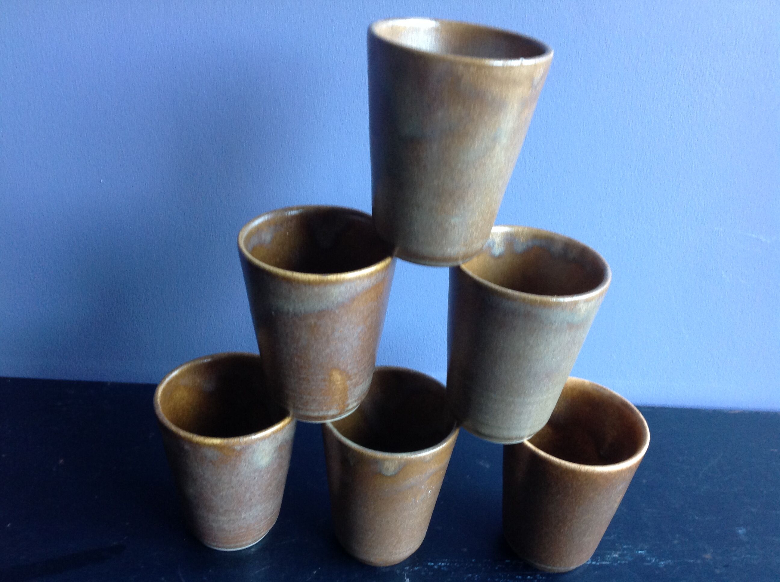 Sandstone cups