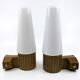 Ifö ceramic/opal glass wall lights • ref 6020 • Hans-Agne Jakobsson