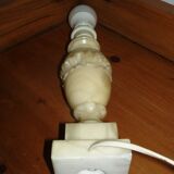 Lampe en albâtre