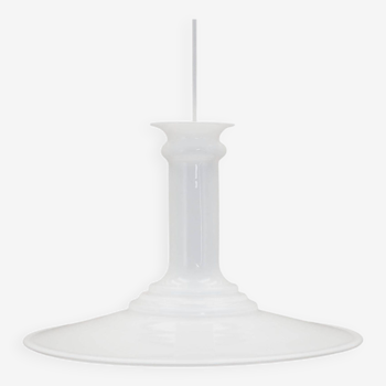 Lampe à suspension, design danois, années 1970, designer : Sidse Werner, production : Holmegaard