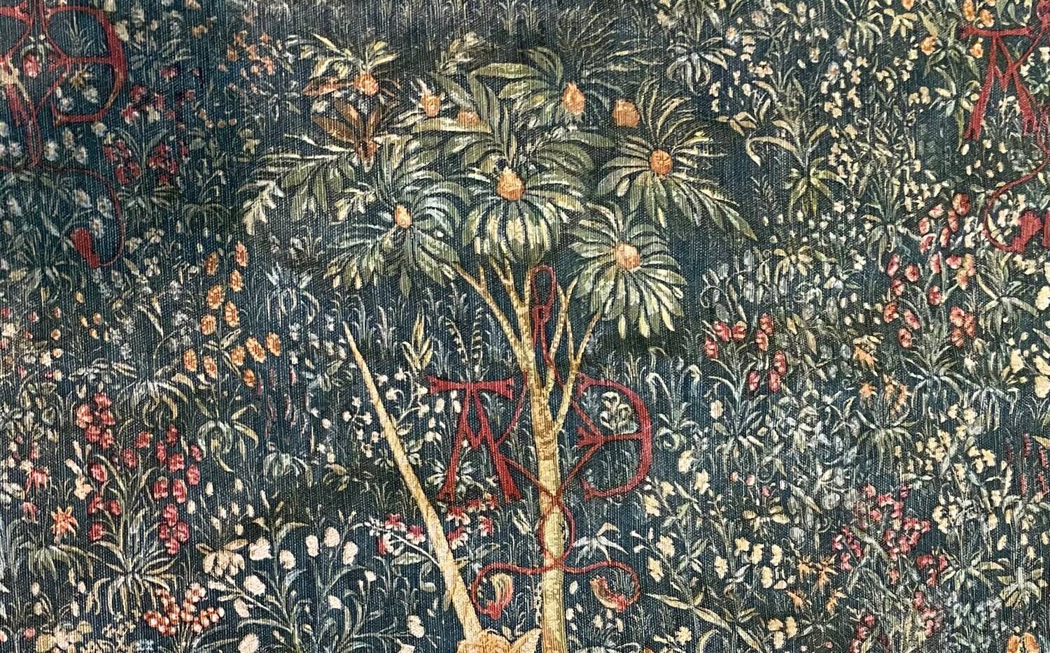 Vintage Wall Tapestry The Captive Unicorn