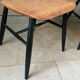 3 vintage Fanett chairs, Tapiovaara model, Stol Kamnik edition