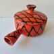 Red ceramic saucepan Terfeu Vallauris 5060 (capron, picault...)