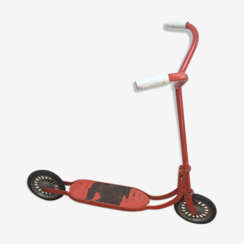 Vintage metal scooter