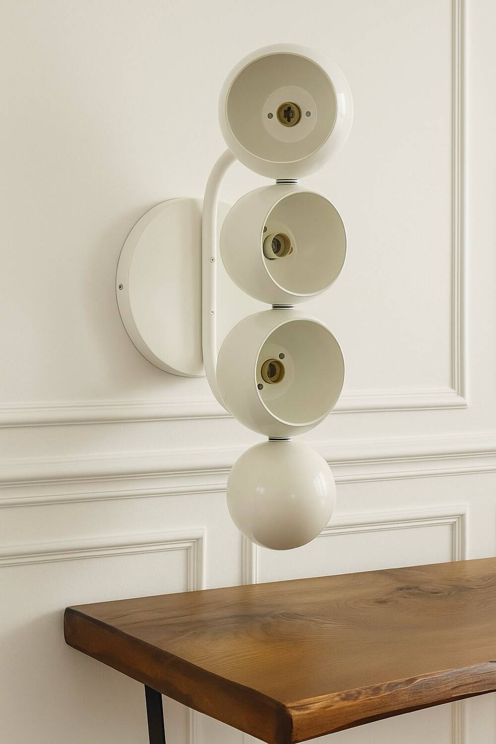 Space Age ceiling light, 1980-90