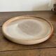 Stoneware plate signed Roger Jacques – Puisaye – vintage ceramics