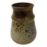 Handcrafted stoneware vase