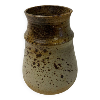 Handcrafted stoneware vase