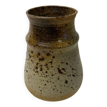 Handcrafted stoneware vase