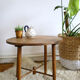 Rustic wooden side table, vintage