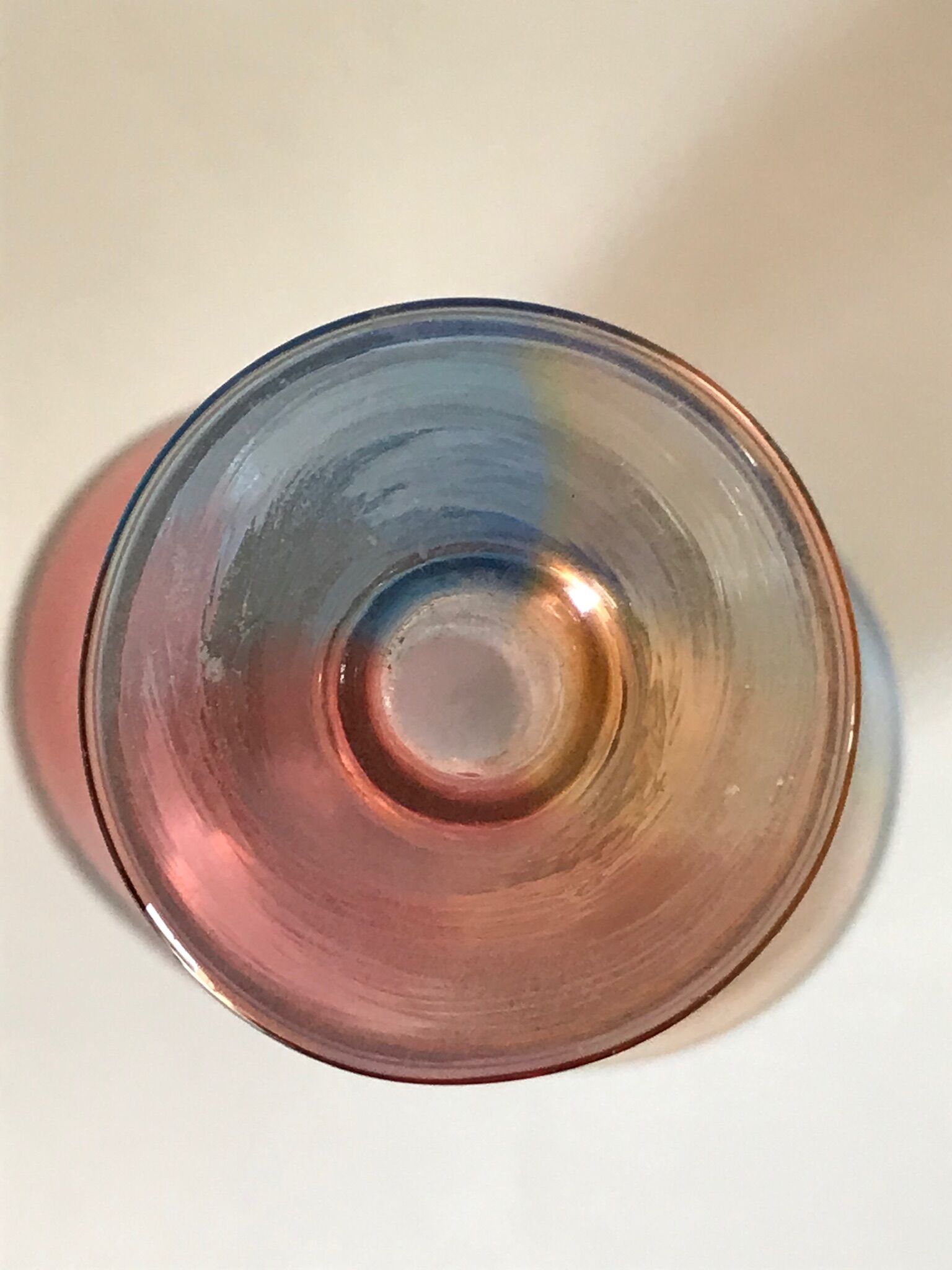 Vase kosta boda Fiji harlequin vintage design