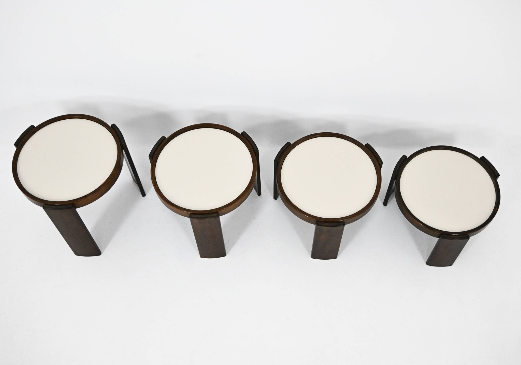 Tables gigognes modèle 780, de Gianfranco Frattini pour Cassina, 1960s