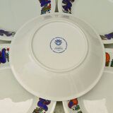 Assiettes creuses porcelaine Villeroy & Boch Acapulco