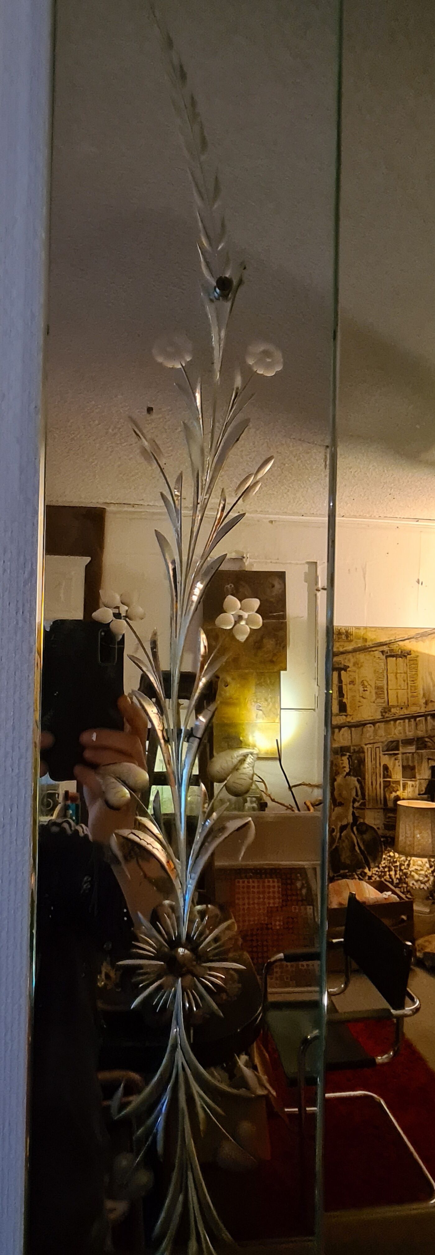 Venetian mirror of the 50's135 x 101 cm