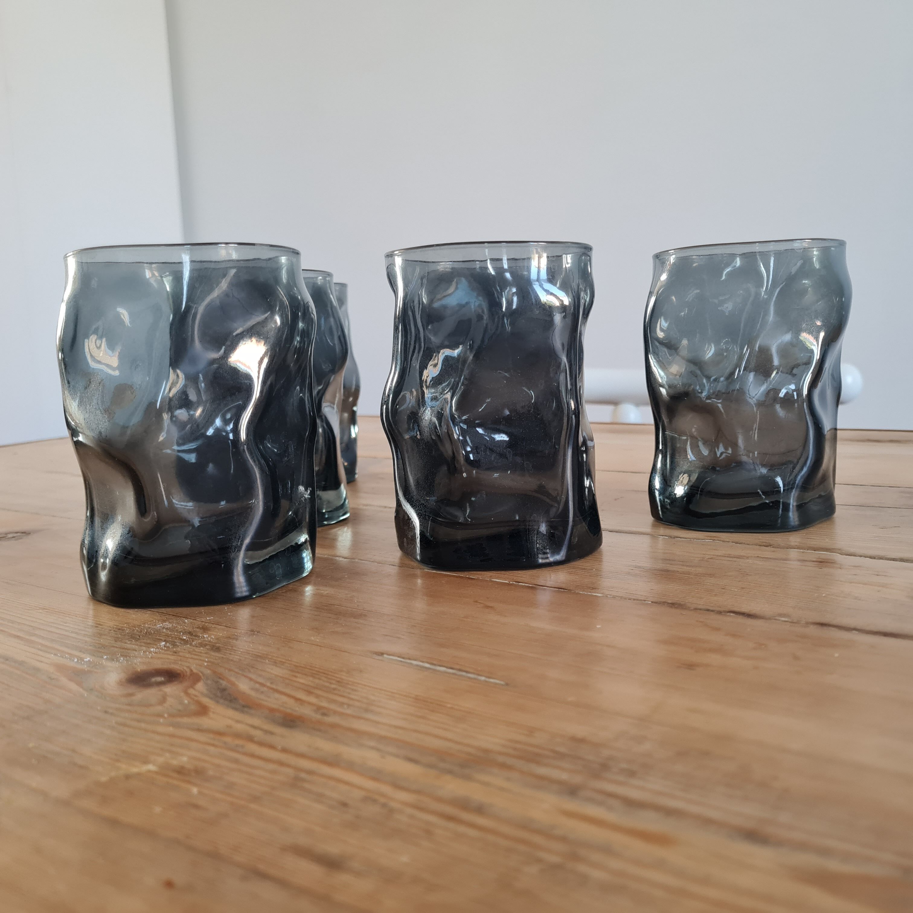 Set of 6 Vintage Water Glass