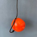 Small red adjustable Artimeta eyeball pendant lamp