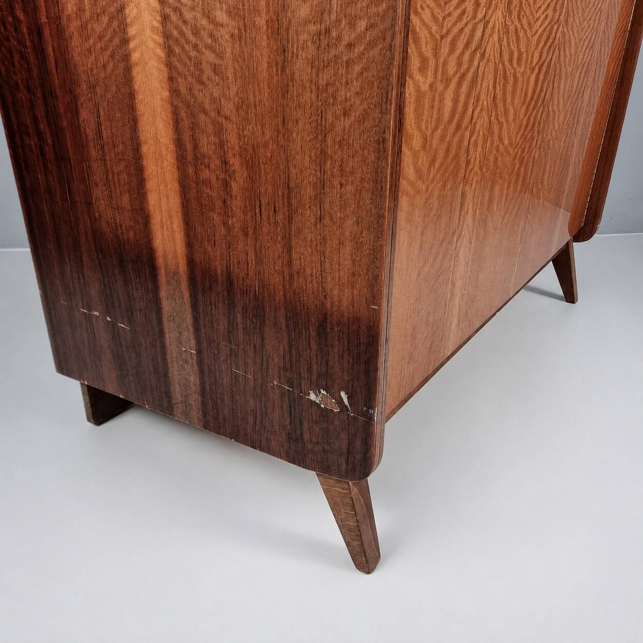 Vintage Wardrobe in Walnut by Tatra Nabytok, 1970s
