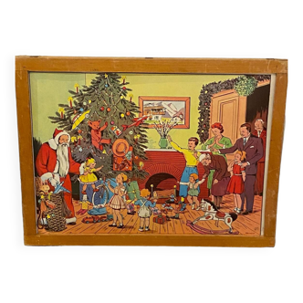 Board / card / school poster / educational / school, old, Christmas 🎅, carpenter
