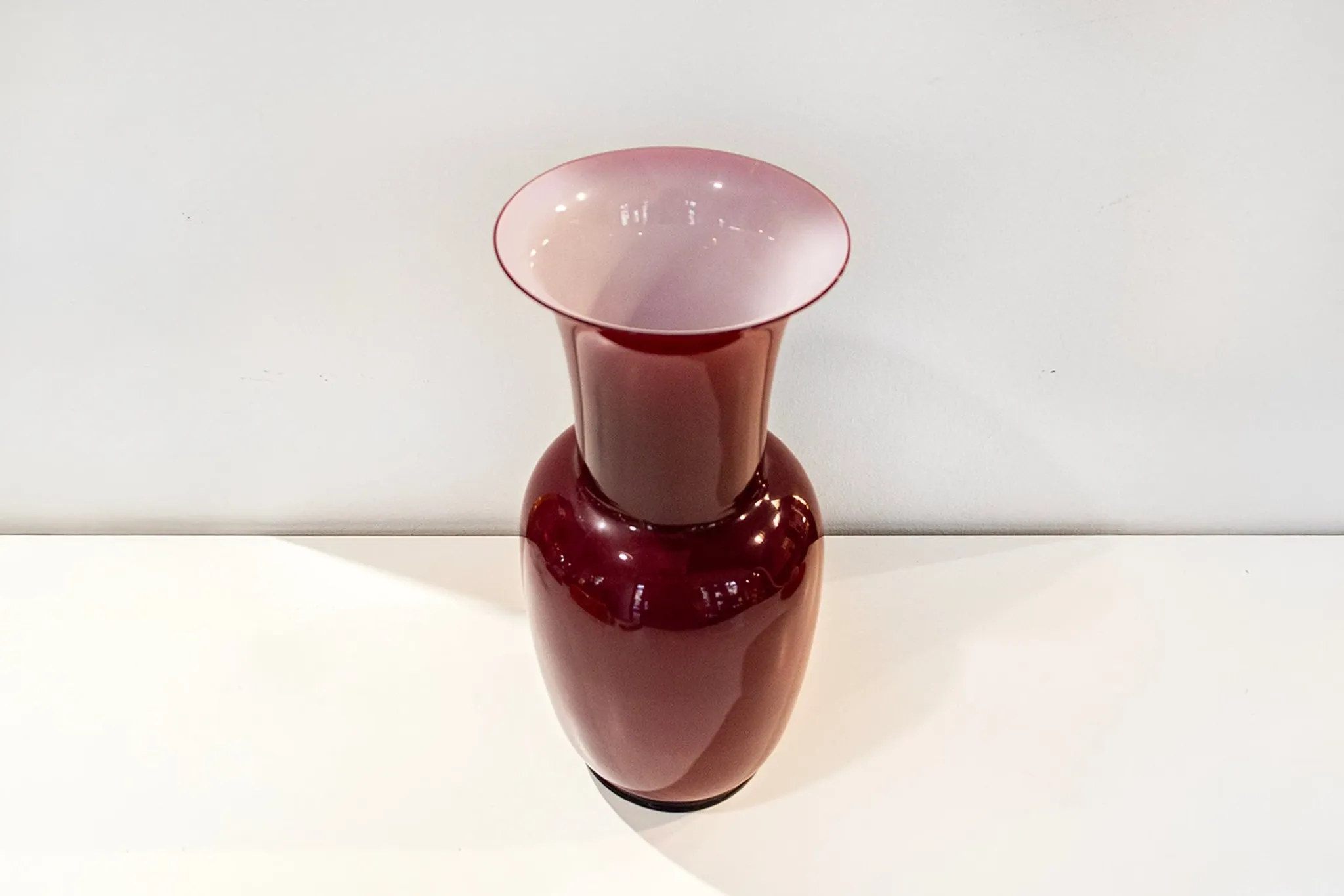 Murano glass vase by Paolo Venini, 1980