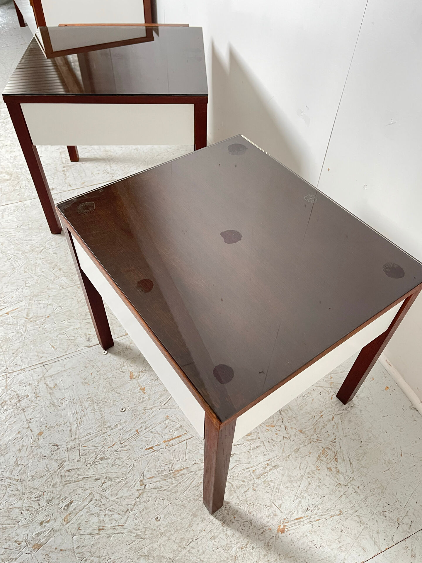 Pair of bedside tables 1970