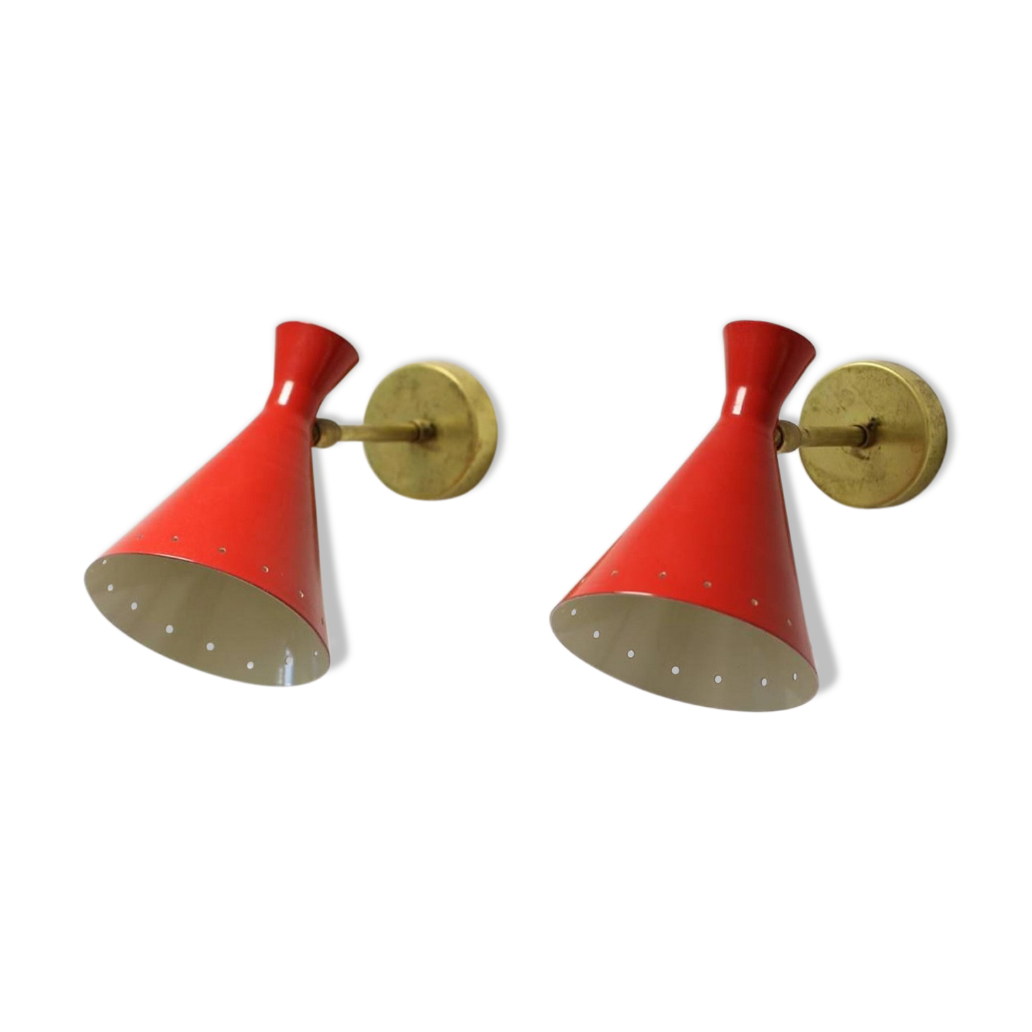 Pair Italian wall in the style of the 50's