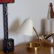Small brass cocotte lamp – 1950s