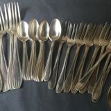 Silver metal housewife