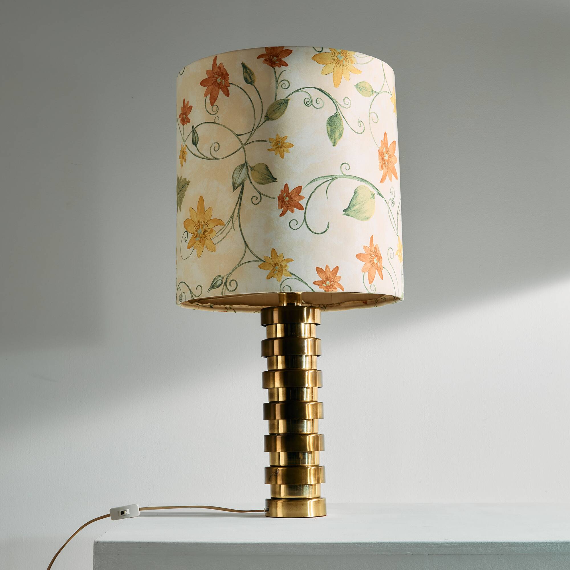Lampe de table en laiton de Paolo Moschino pour Nicholas Haslam
