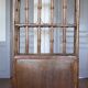 Rattan, cane and bamboo shelf/bookcase
