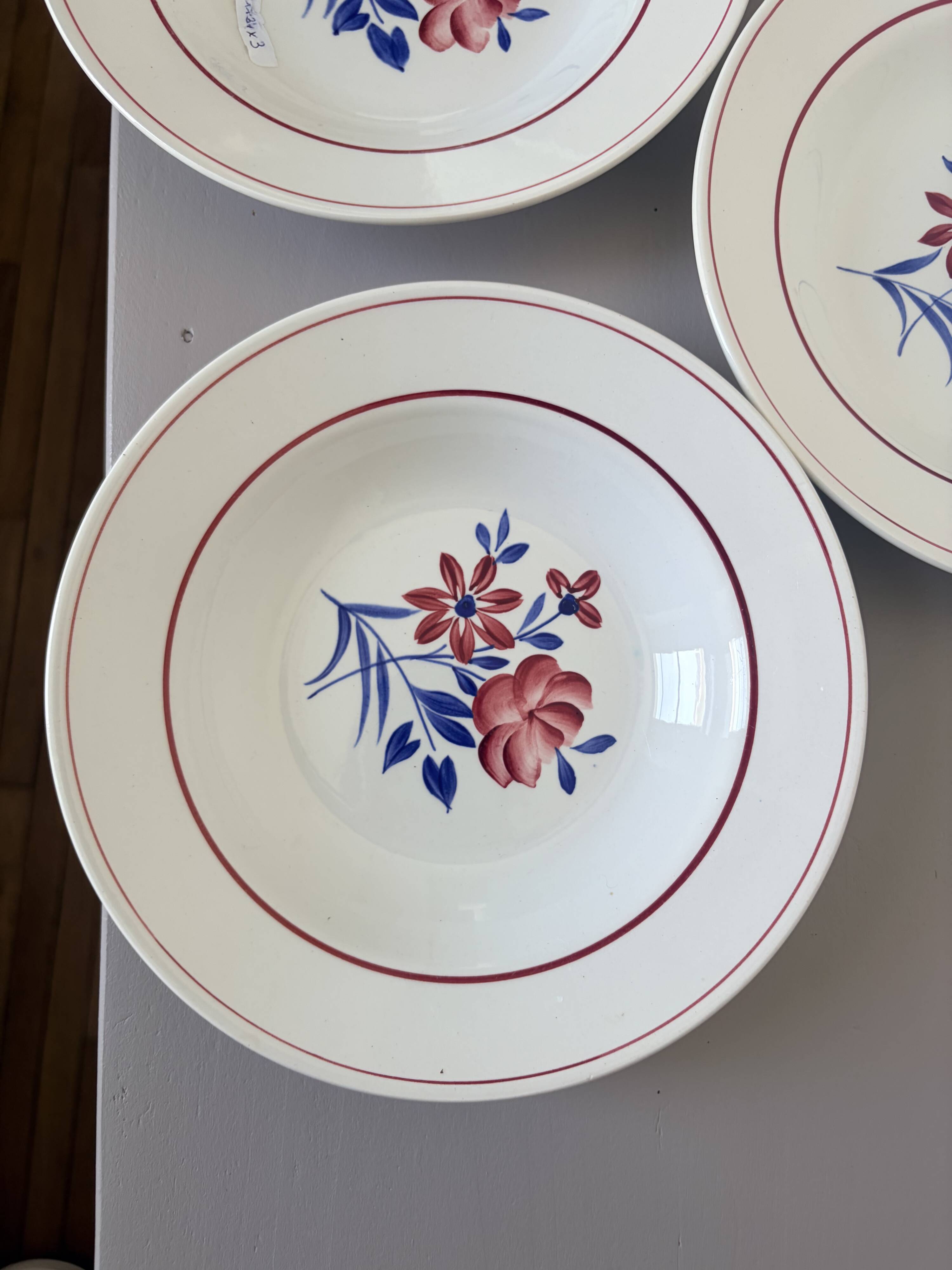 3 deep plates St Amand, France 191134
