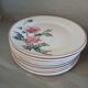 12 antique flat plates + HBCM soup tureen