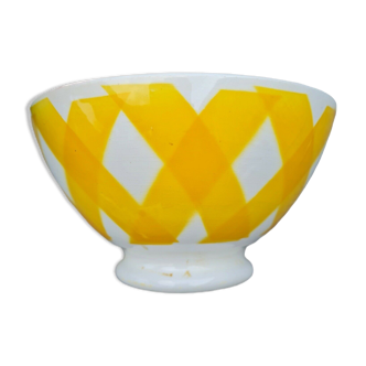 Sarreguemines bowl n°1 yellow color