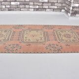 Turkish Vintage Runner Rug 2482