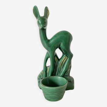 Art deco ceramic doe