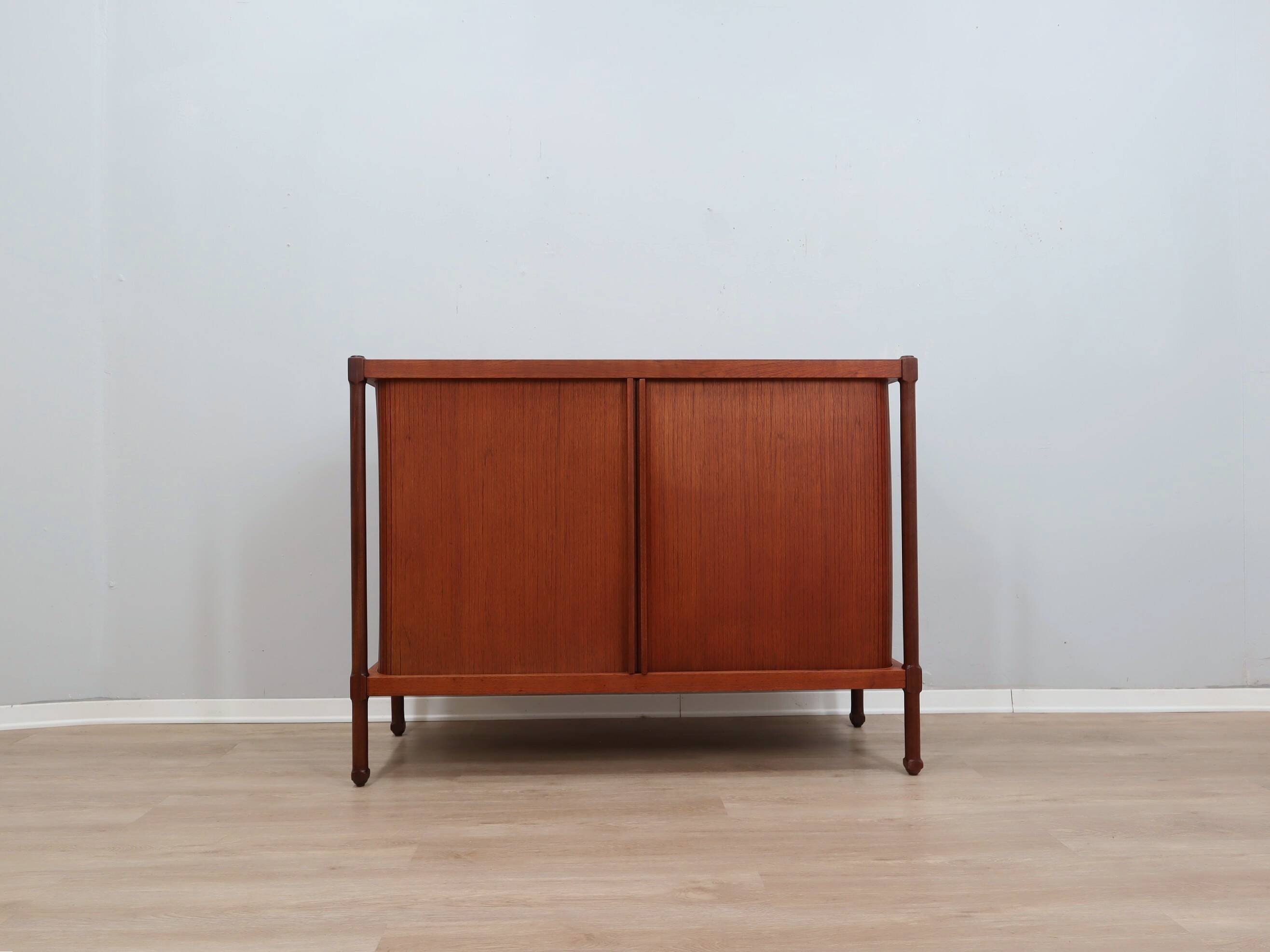 1950s mid-century teak storage cabinet bar F.lli Proserpio