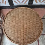 Wicker rattan coffee table